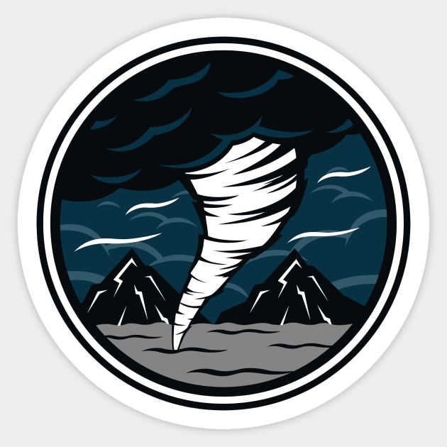 Tornado Sticker by Express YRSLF